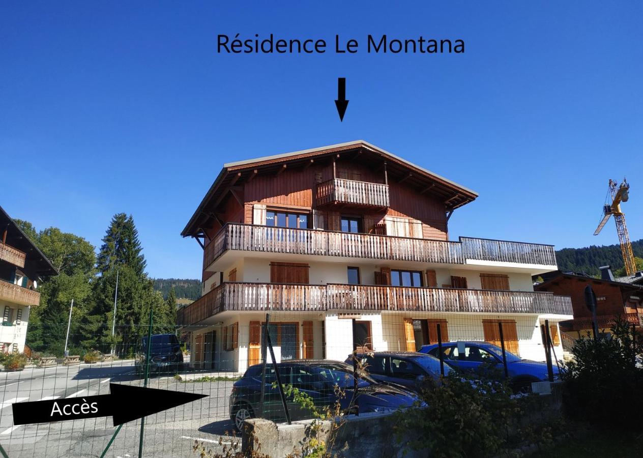 Le Montana - Studio Rue Du Centre - Cosy Et Montagnard - Navette Ле-Же Екстер'єр фото